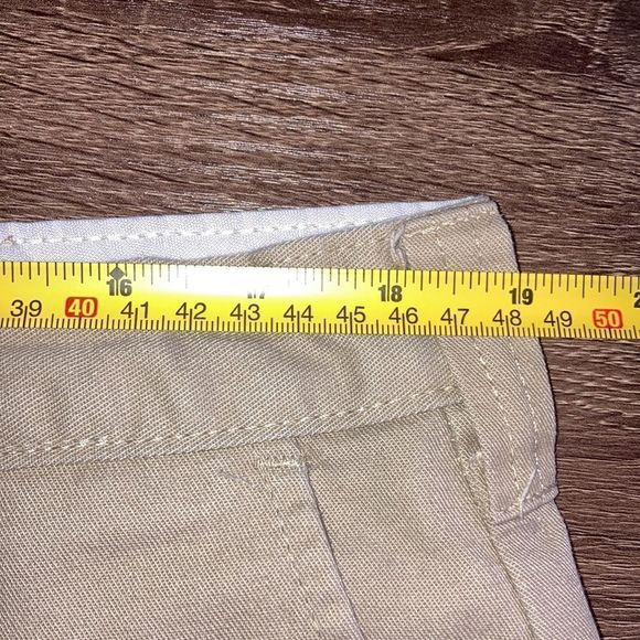 Mens 38x31 Dickies Khaki Cargo Work Pants - Picture 5 of 12